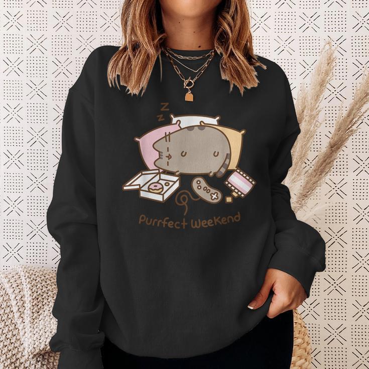 Pusheen Purrfect Weekend Sweatshirt Geschenke für Sie