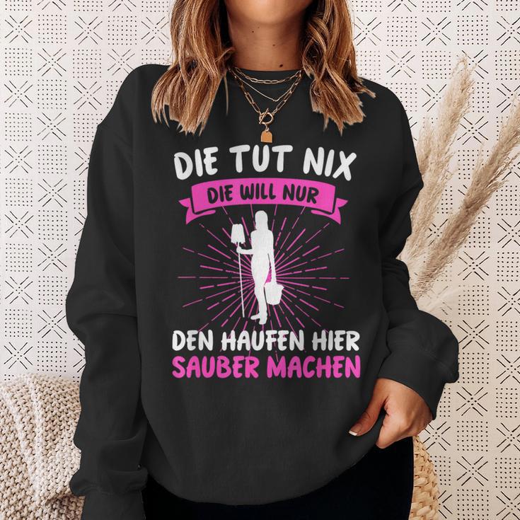 Putzkraft Putzkraft Putzfrau Sweatshirt Geschenke für Sie