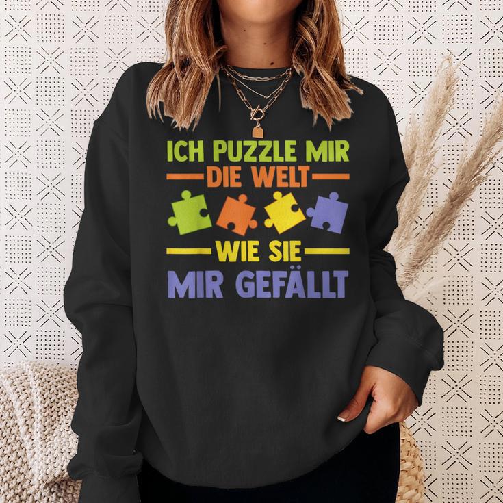 Puzzlefan Puzzler Puzzle Pieces Puzzle Sweatshirt Geschenke für Sie