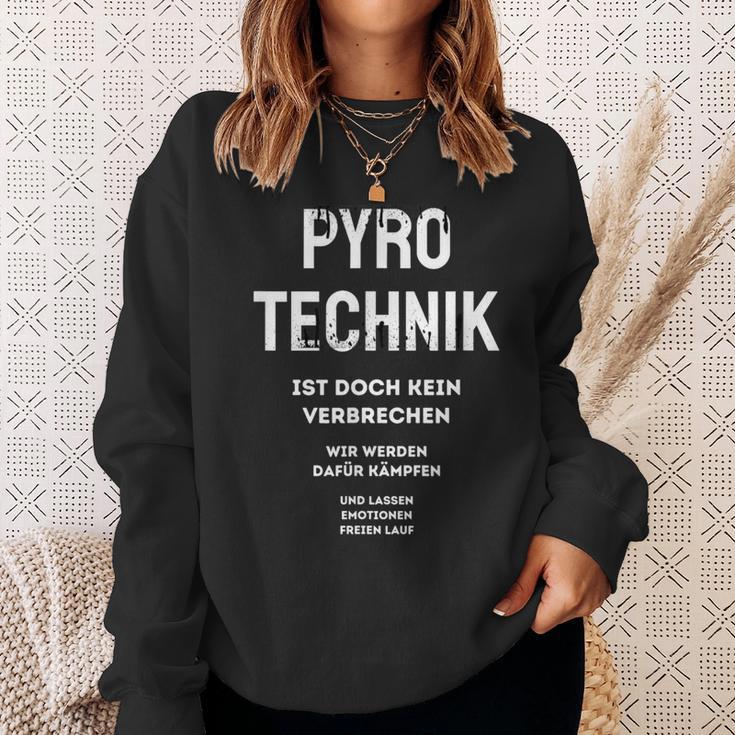 Pyrotechnik Ist Doch Keinerbrechen German Meme Sweatshirt Geschenke für Sie