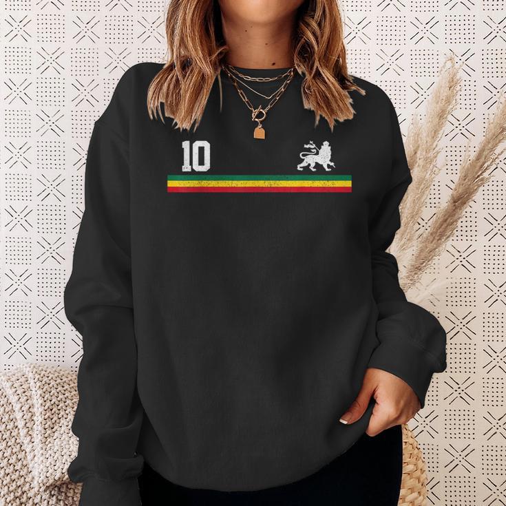 Rastafari Reggae Rasta Lion Of Judah Sweatshirt Geschenke für Sie