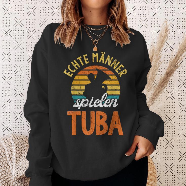 Real Männer Spielen Tuba S Sweatshirt Geschenke für Sie