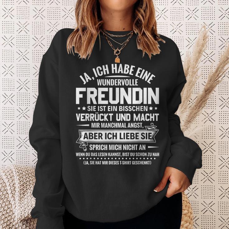 Relationship Partner Don't Speak Ich Habe Eine Freundin Sweatshirt Geschenke für Sie