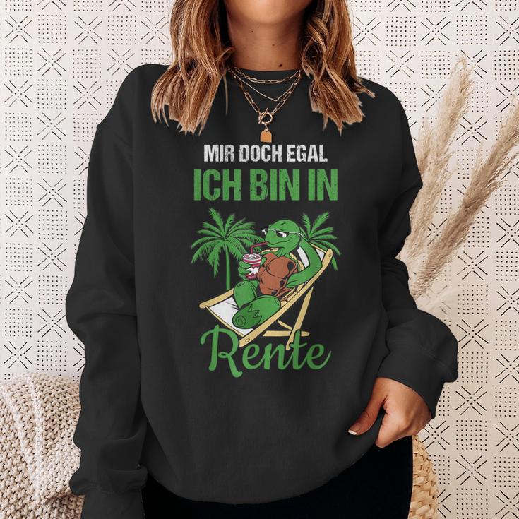 Rensionung Mir Doch Egal Ich Bin In Rente S Sweatshirt Geschenke für Sie