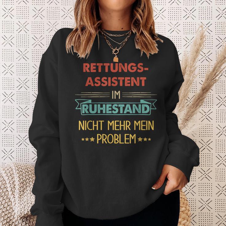 Rescue Assistant Im Ruhestand Nicht Mehr Mein Problem Sweatshirt Geschenke für Sie