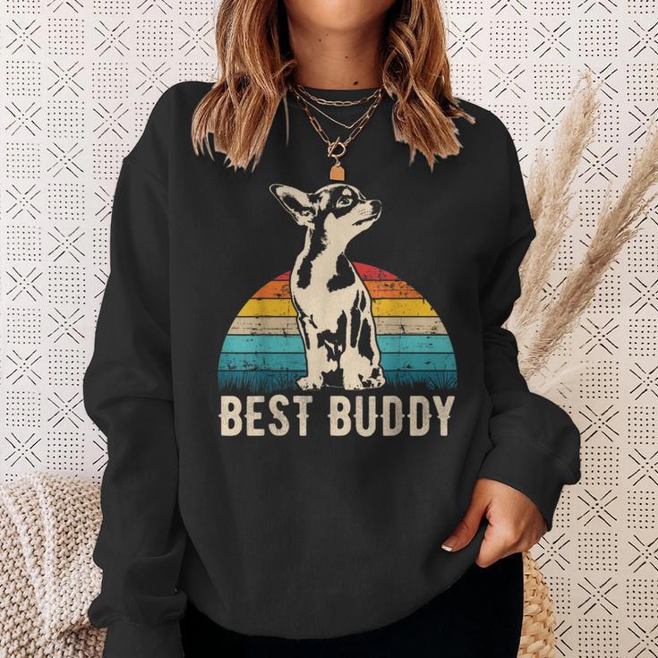 Retro Chihuahua Geschenk Idee Sweatshirt Geschenke für Sie