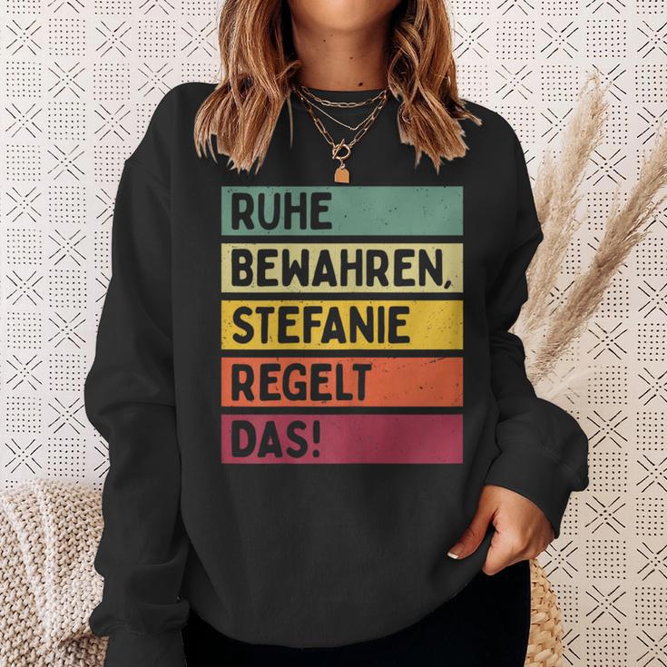 In Retro Colours Stefanie Regelt Sweatshirt Geschenke für Sie