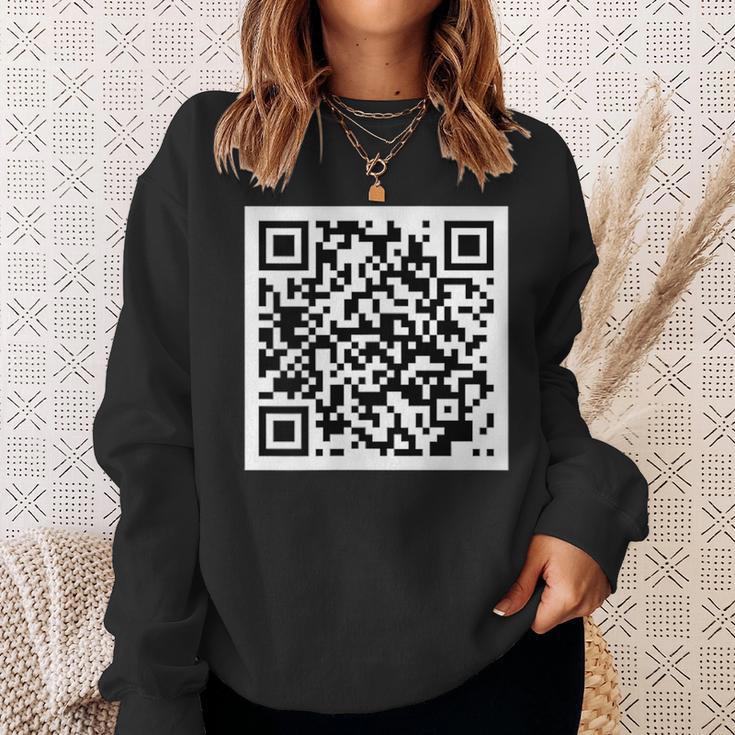 Rick Roll Qr Sweatshirt Geschenke für Sie