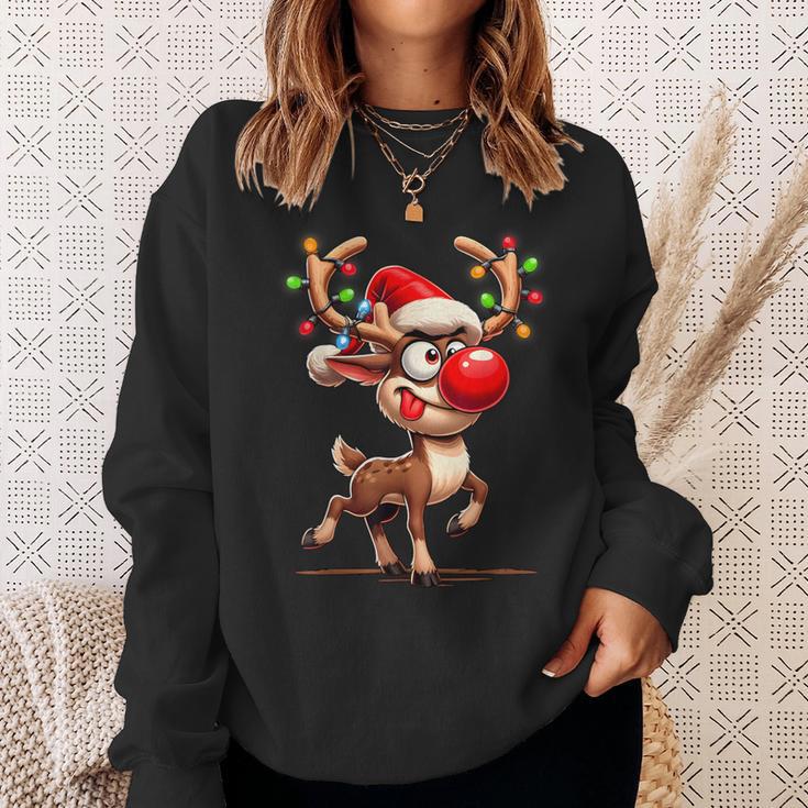 Rindeer Christmas Reindeer Christmas Sweatshirt Geschenke für Sie