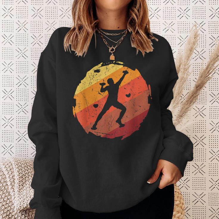 Rock Climbing Retrointage Bouldering Sweatshirt Geschenke für Sie