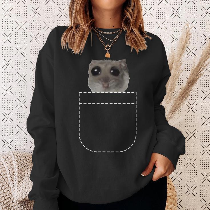 Sad Hamster Meme X Sad Hamster Meme Webcam Sweatshirt Geschenke für Sie