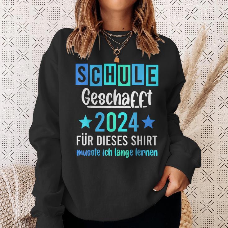 Schule 2024 Geschafft Sweatshirt Geschenke für Sie