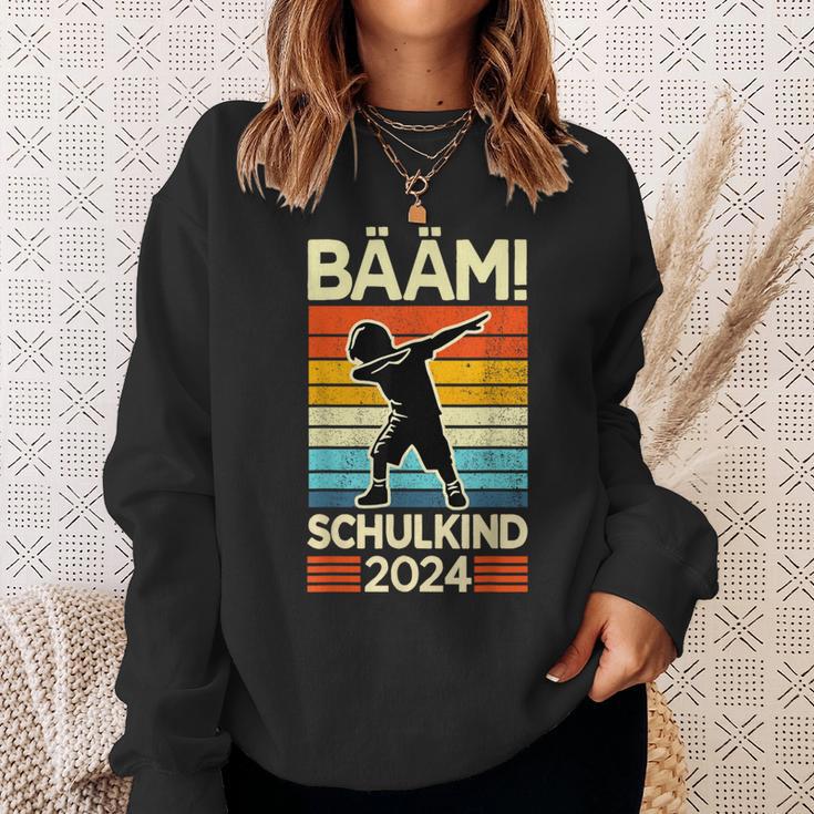 Schulkind 2024 Bääm Für Schulanfang Sweatshirt Geschenke für Sie