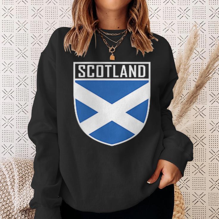 Scotland Flag Scottish Flag Football Fan Sweatshirt Geschenke für Sie