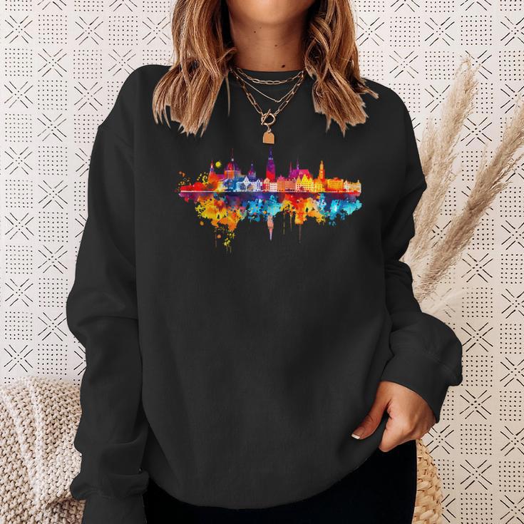 Skyline Mannheim Sweatshirt Geschenke für Sie