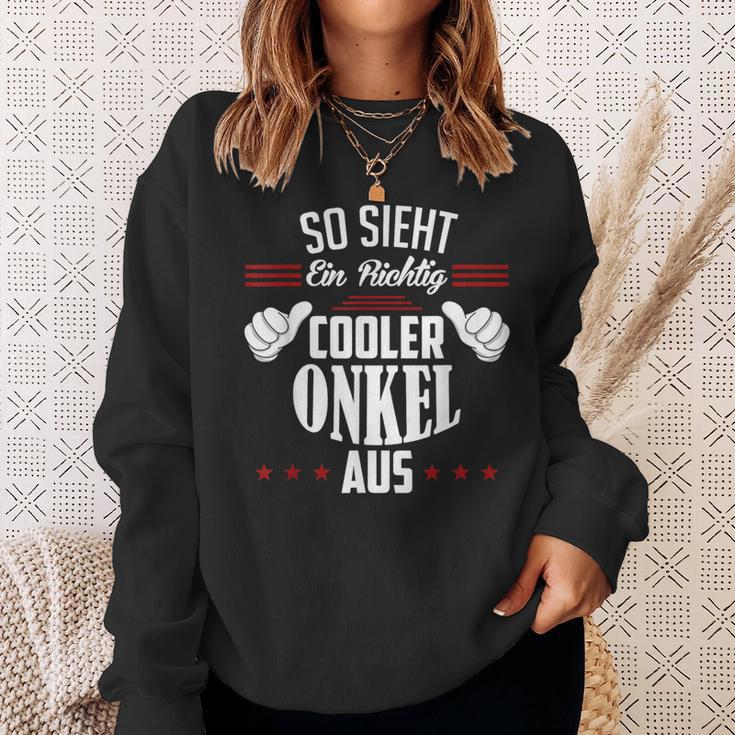 So Sieht Ein Richtig Cooler Onkel Aus Uncle Sweatshirt Geschenke für Sie