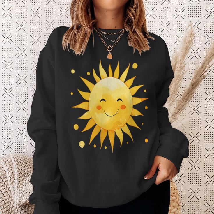 Sonne Sonnenschein Sommer Sonnenanbeter Sweatshirt Geschenke für Sie