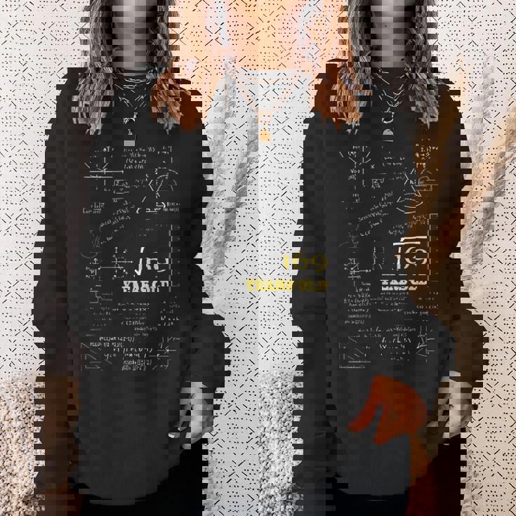 Square Root Of 169 13° Compleanno 13 Anni Felpa Regalos para ella