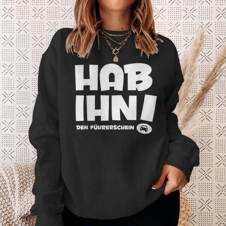 Stolzer Driving License Owner Hab Ihn Den Driving License Sweatshirt Geschenke für Sie