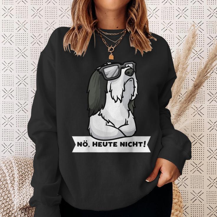 Sturer Bearded Collie Highland Collie Sweatshirt Geschenke für Sie