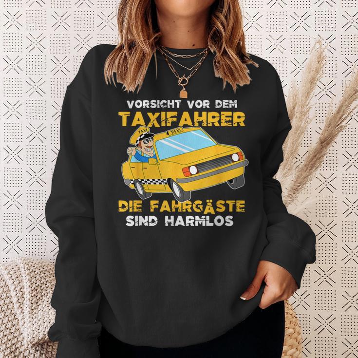 Taxi Driver Taxi Work Transport Large Space Taxi Slogan Sweatshirt Geschenke für Sie