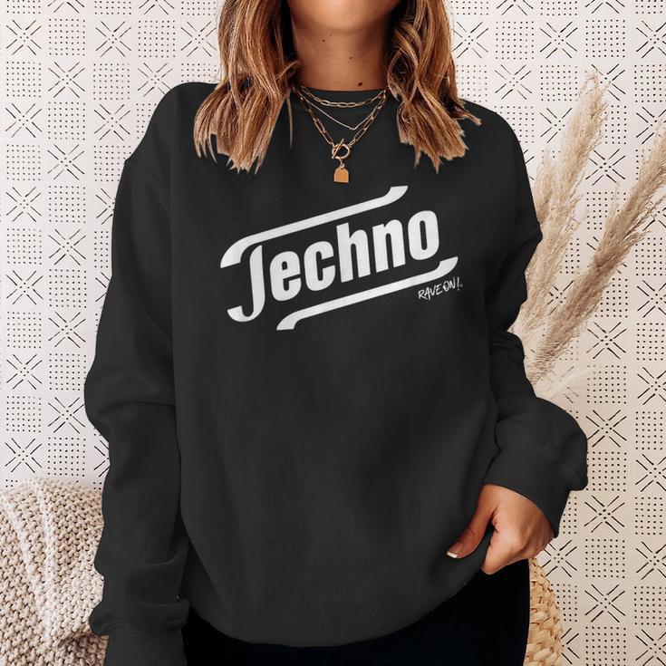 Tempo Techno Meme Sweatshirt Geschenke für Sie