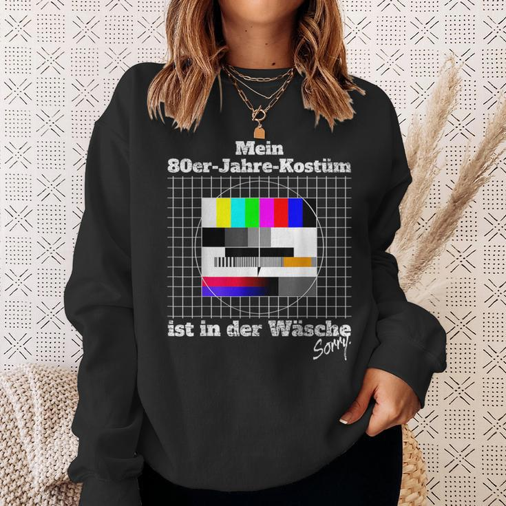 Testbild 80S Kostüm Ist In Der Wäsch German Langu Sweatshirt Geschenke für Sie