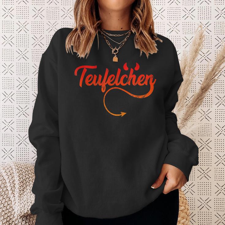 Teufel Oder Engel Teufelchen Sweatshirt Geschenke für Sie