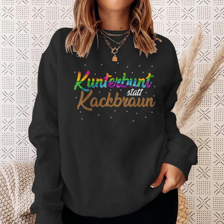 Tolerance Rassism Gegen Rechtt Sweatshirt Geschenke für Sie