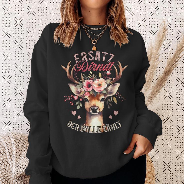 Trachten Damen Trachten Dirndl Ersatz Costume Sweatshirt Geschenke für Sie