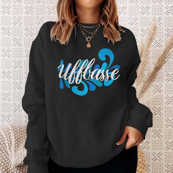 Uffbasse Hessian Hessen Bembel Apfelwein Slogan Sweatshirt Geschenke für Sie