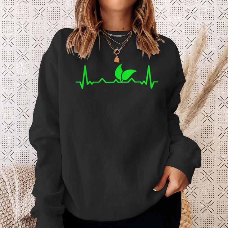 Veganegan Heartbeategan Sweatshirt Geschenke für Sie