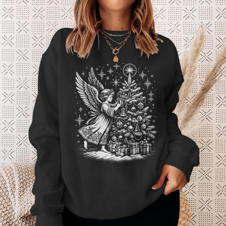 Vintage 1950S Christkind Christmas Angel Retro & Sweatshirt Geschenke für Sie