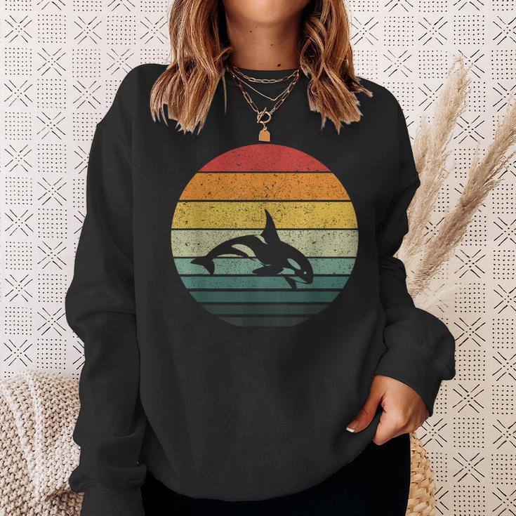 Vintage Orca Retro Sweatshirt Geschenke für Sie