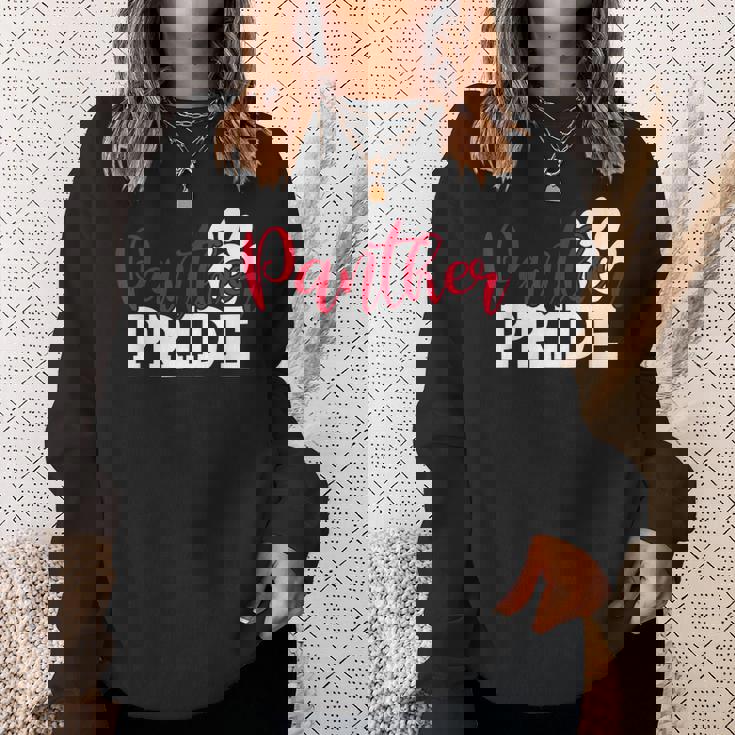 Vintage Panthers School Sports Name Spirit Back To School Sweatshirt Gifts for Her