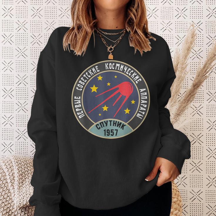 Vintage Sputnik Ussr Soviet Union Propaganda Sweatshirt Geschenke für Sie