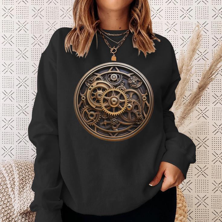 Vintage Steampunk Gears Sweatshirt Geschenke für Sie