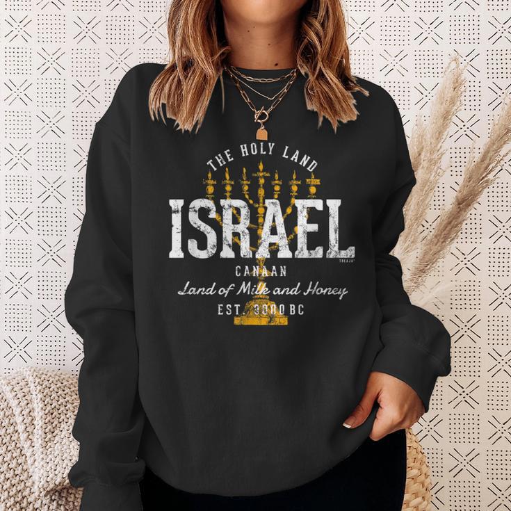 Vintage Style Retro Israel S Sweatshirt Geschenke für Sie