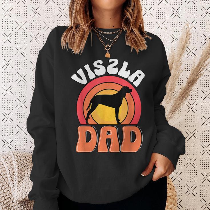 Viszla Dad Foriszla Dog Owner Animal Lover Sweatshirt Geschenke für Sie