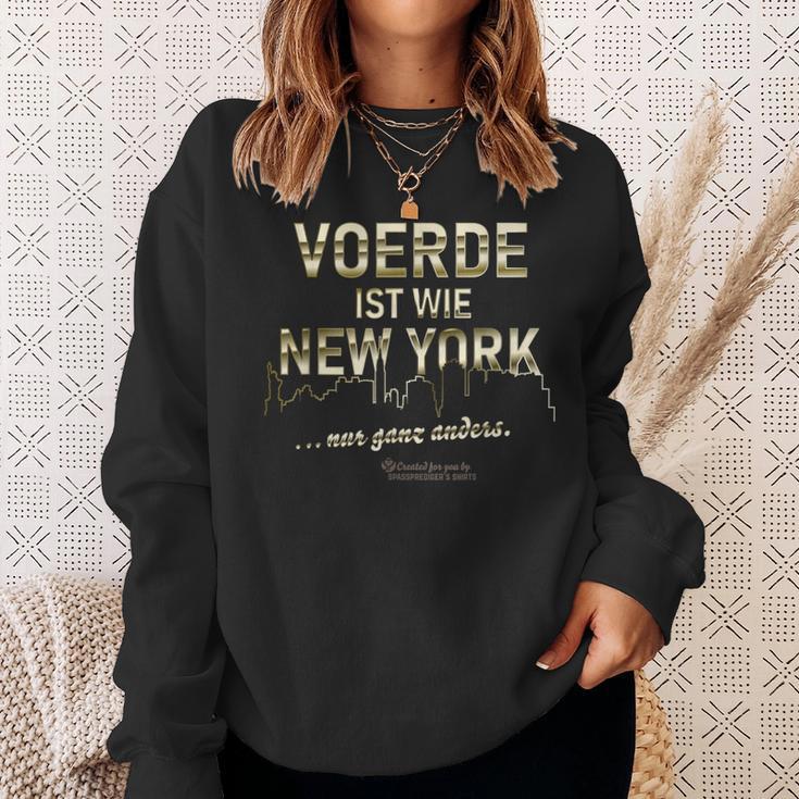 Voerde Ist Wie New York Nur Ganz Andersoerde Sweatshirt Geschenke für Sie