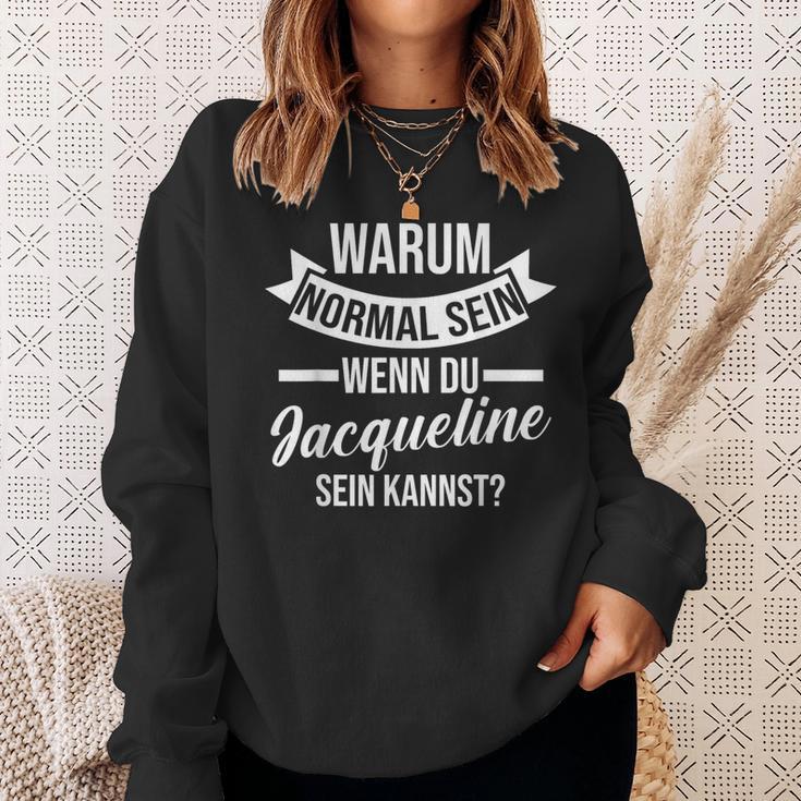 Vorname Jacqueline Sweatshirt Geschenke für Sie