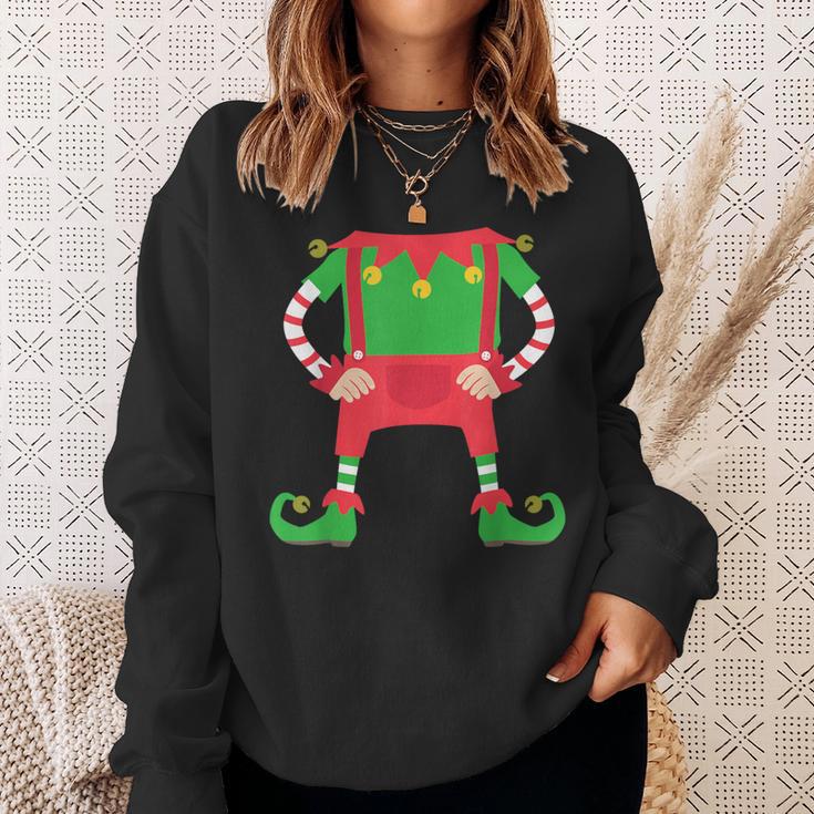 Weihnachtself Kostüm Elf Wichtel Weihnachtszwerg Sweatshirt Geschenke für Sie