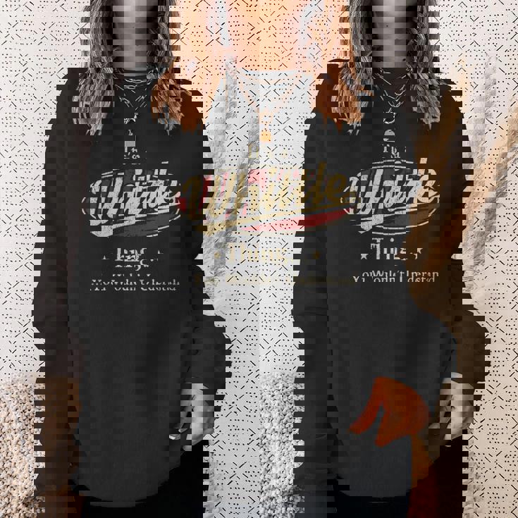 Whittle Personalized Name Name Print S With Name Whittle Sweatshirt Gifts for Her