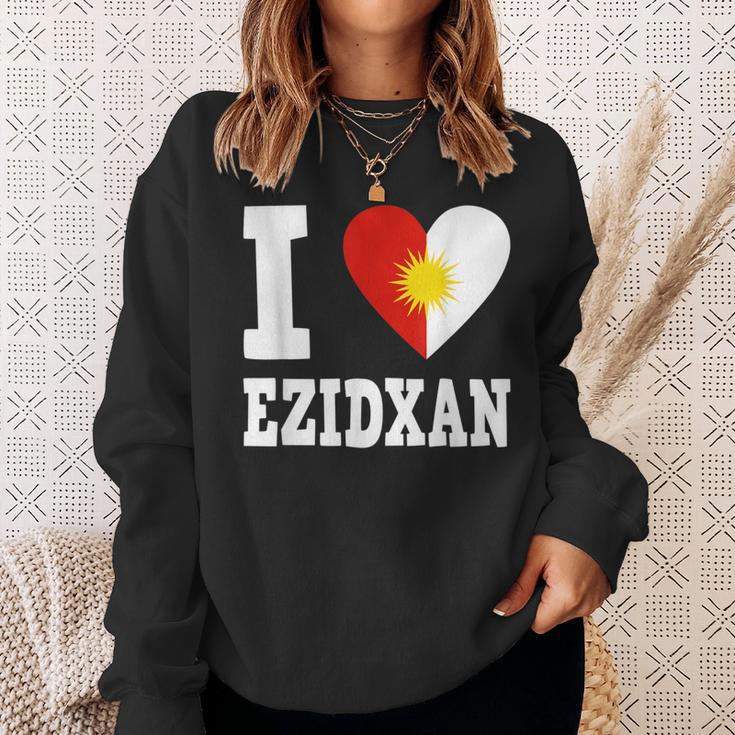 Yazidi Yazidi Flag Ezidxan Ezidi Sweatshirt Geschenke für Sie