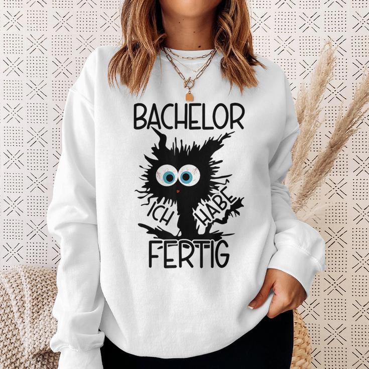 Bachelor Geschafft 2024 Gray Sweatshirt Geschenke für Sie