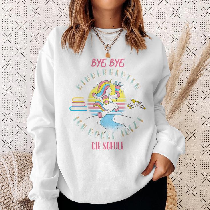 Children's Bye Bye Kindergarten Ich Rocke Jetzt Die Schule School Sweatshirt Geschenke für Sie