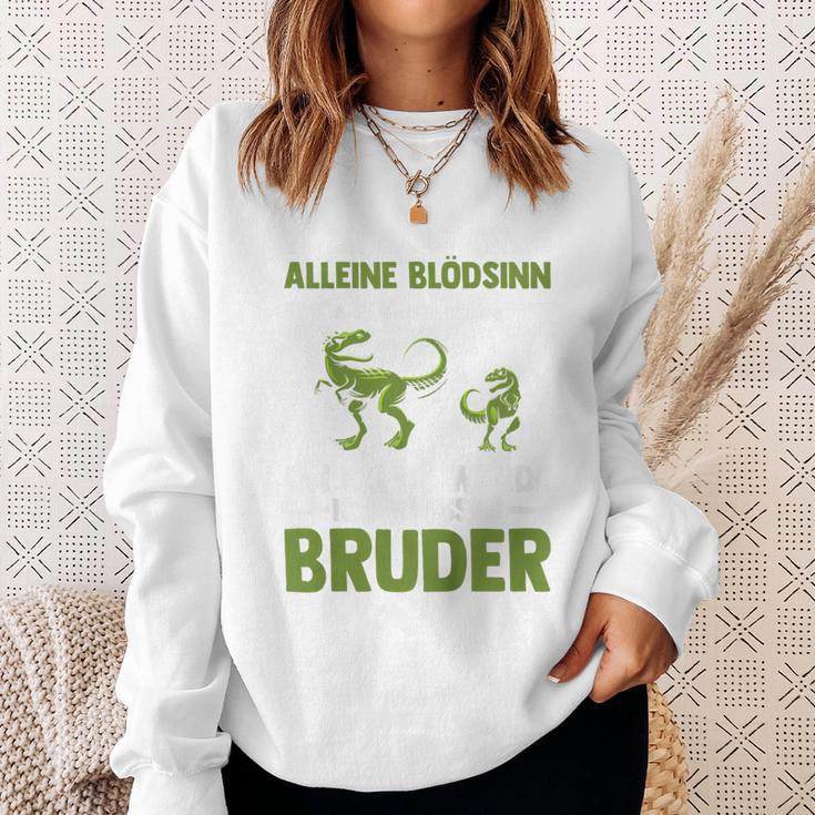 Children's Ein Glück Werde Ich Großer Bruder Dinosaur Sweatshirt Geschenke für Sie