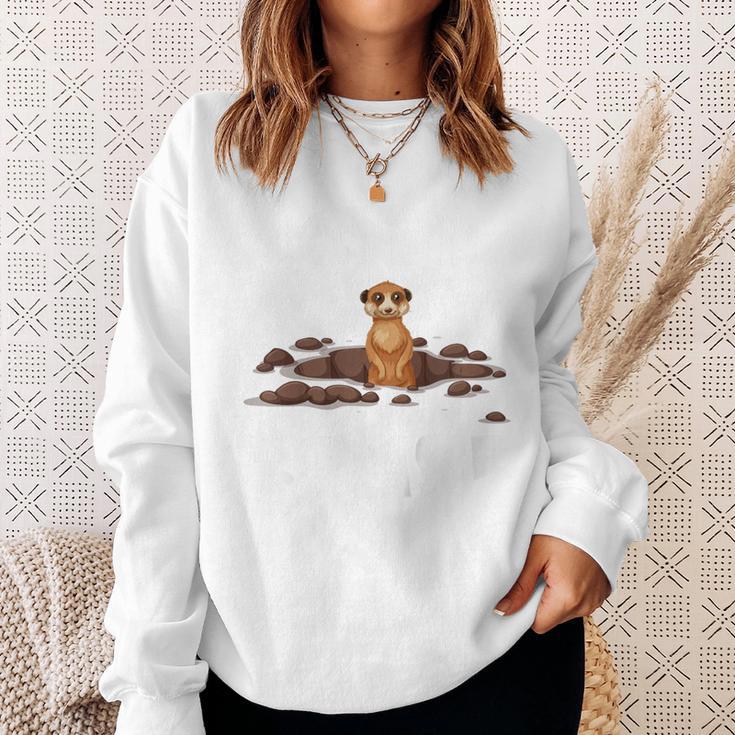 Children's First Day At School Ich Bin 1 Klasse Meerkat Sweatshirt Geschenke für Sie