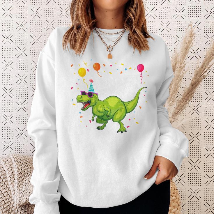 Children's Geburtstags 5 Jahre Junge Dinosaurier Dino Ich Bin 5 Sweatshirt Geschenke für Sie