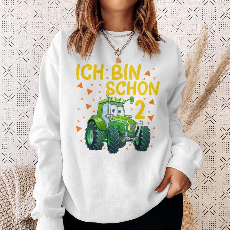 Children's Ich Bin 2 Jahre Traktor Trekker Sweatshirt Geschenke für Sie